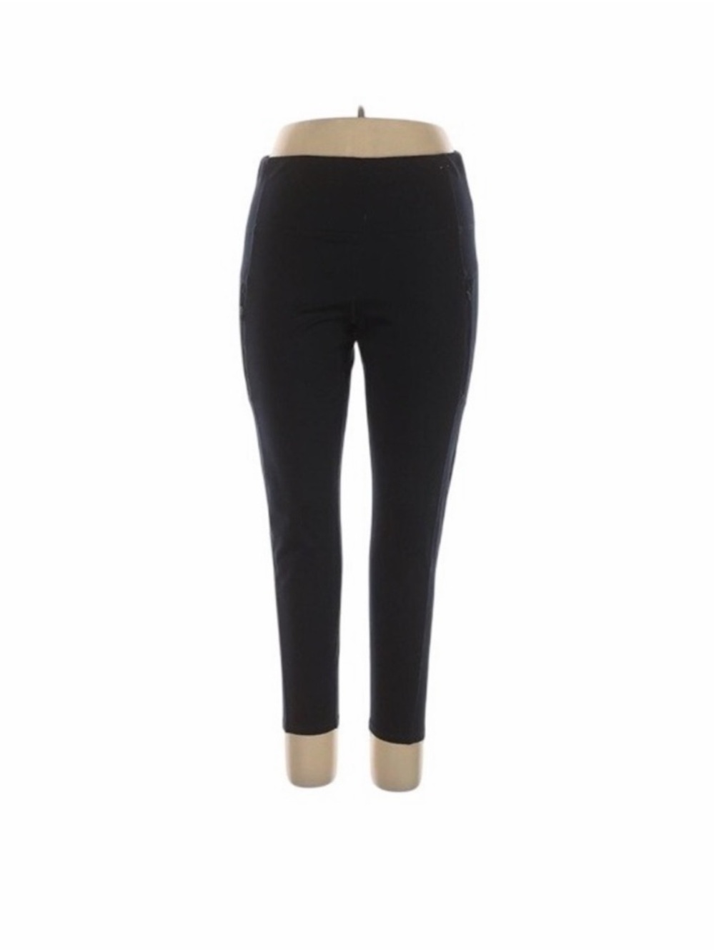 RBX Black Slim Cropped Ankle Leggings - Picture 4 of 5